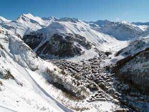 Vue de Val D"Isère