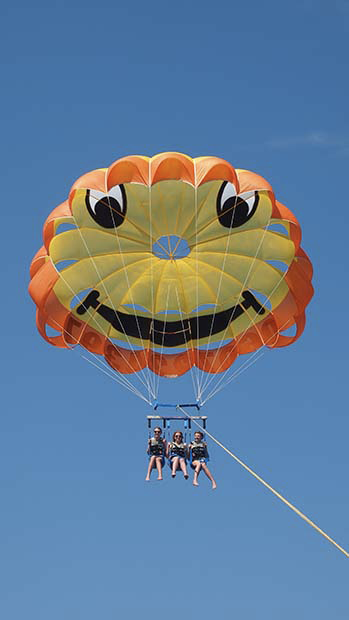 Parasailing in Ste Maxime